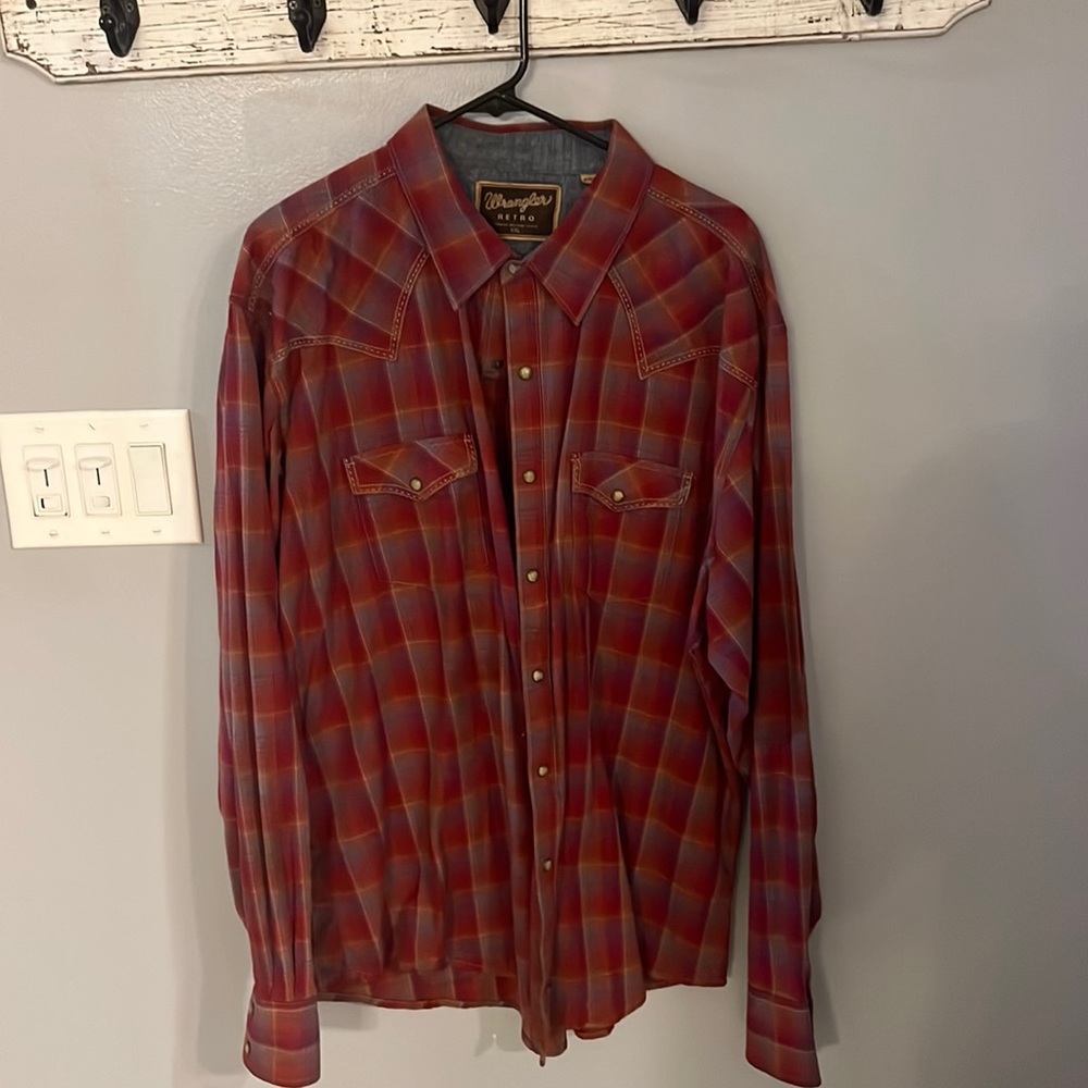 XXL Wrangler Retro button up